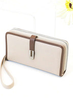 Modern Colorblock Phone & Card Wristlet Wallet