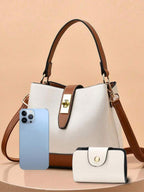 Everyday Luxe Large Capacity Bucket Bag Set