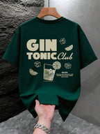 Men's Beach Vacation Graphic Loose Fit T-Shirt