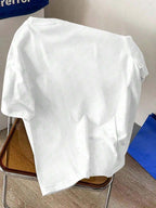 Daypath LA Embossed Letter White T-Shirt