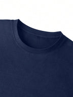 Men's Heart Brain Balance Snowflake Print T-Shirt