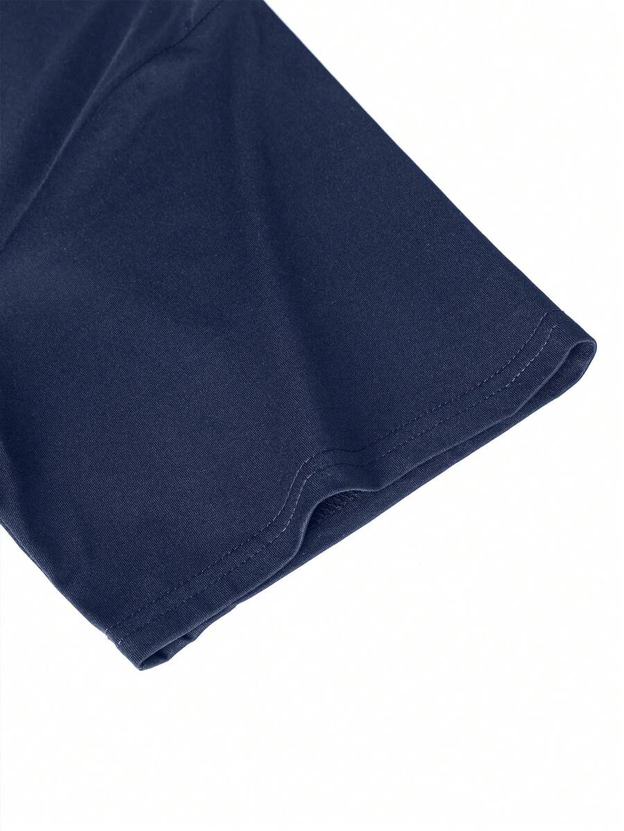 Men's Heart Brain Balance Snowflake Print T-Shirt