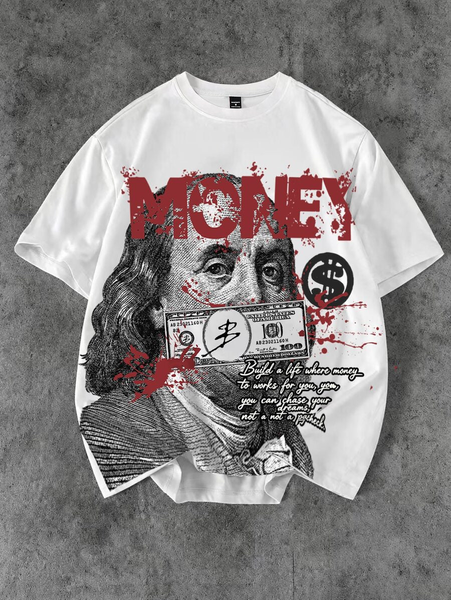Manfinity EMRG Men's Character Graphic Crew Neck T-Shirt