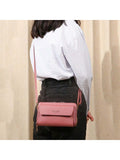 Travel Ready Dual-Zip Phone Crossbody Wallet
