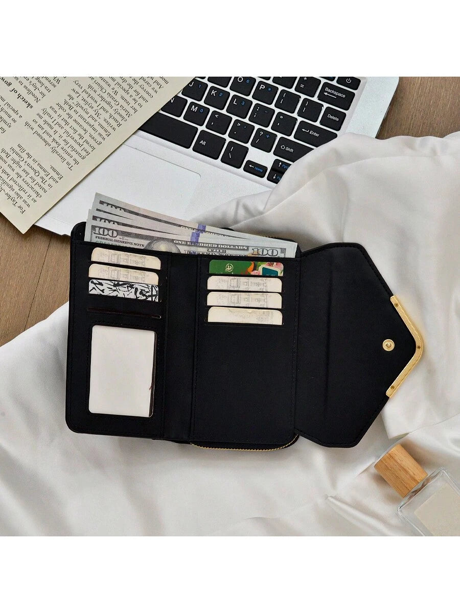Minimalist Envelope Zip Card Wallet