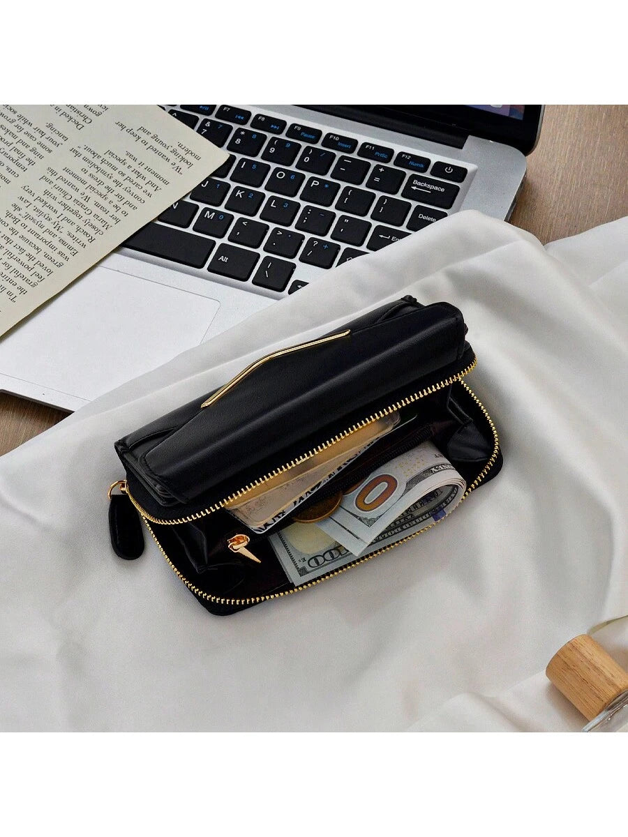 Minimalist Envelope Zip Card Wallet