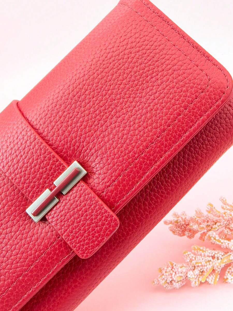 Classic Soft PU Multi-Card Long Clutch Wallet