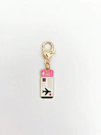 Travel Glam Charm Keychain & Bag Pendant