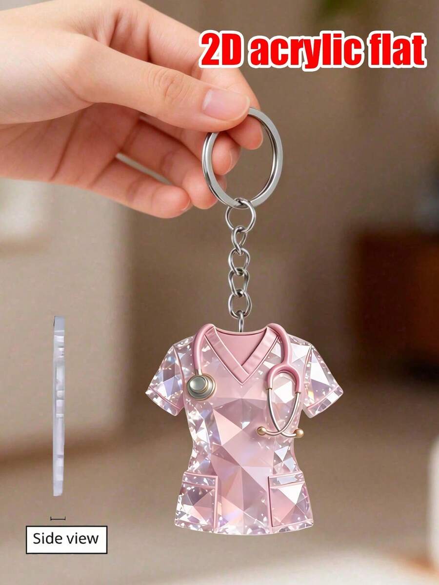 Nurse Appreciation Acrylic Keychain Charm