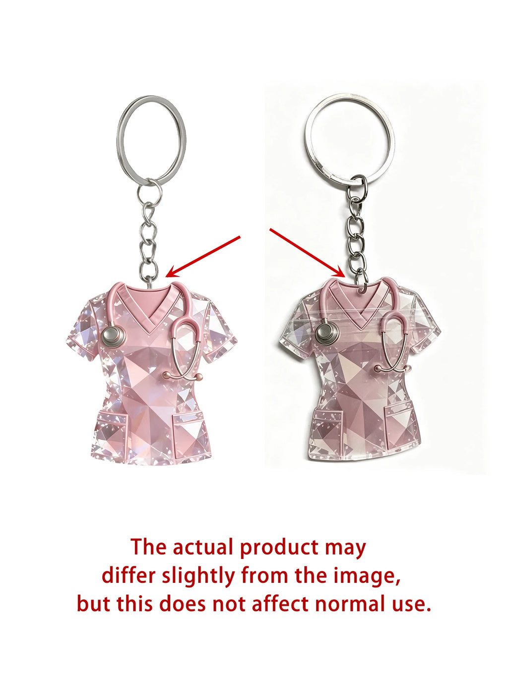 Nurse Appreciation Acrylic Keychain Charm