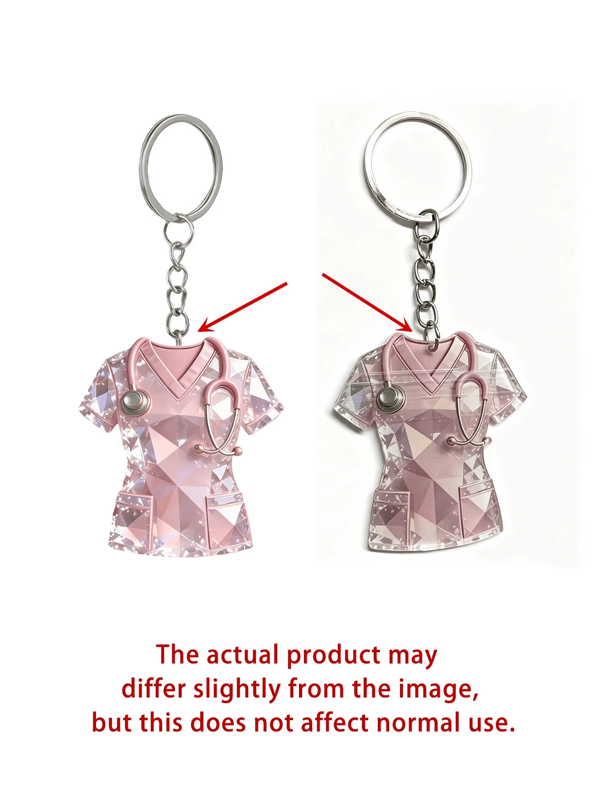 Nurse Appreciation Acrylic Keychain Charm