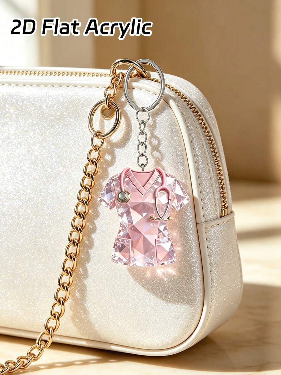 Nurse Appreciation Acrylic Keychain Charm