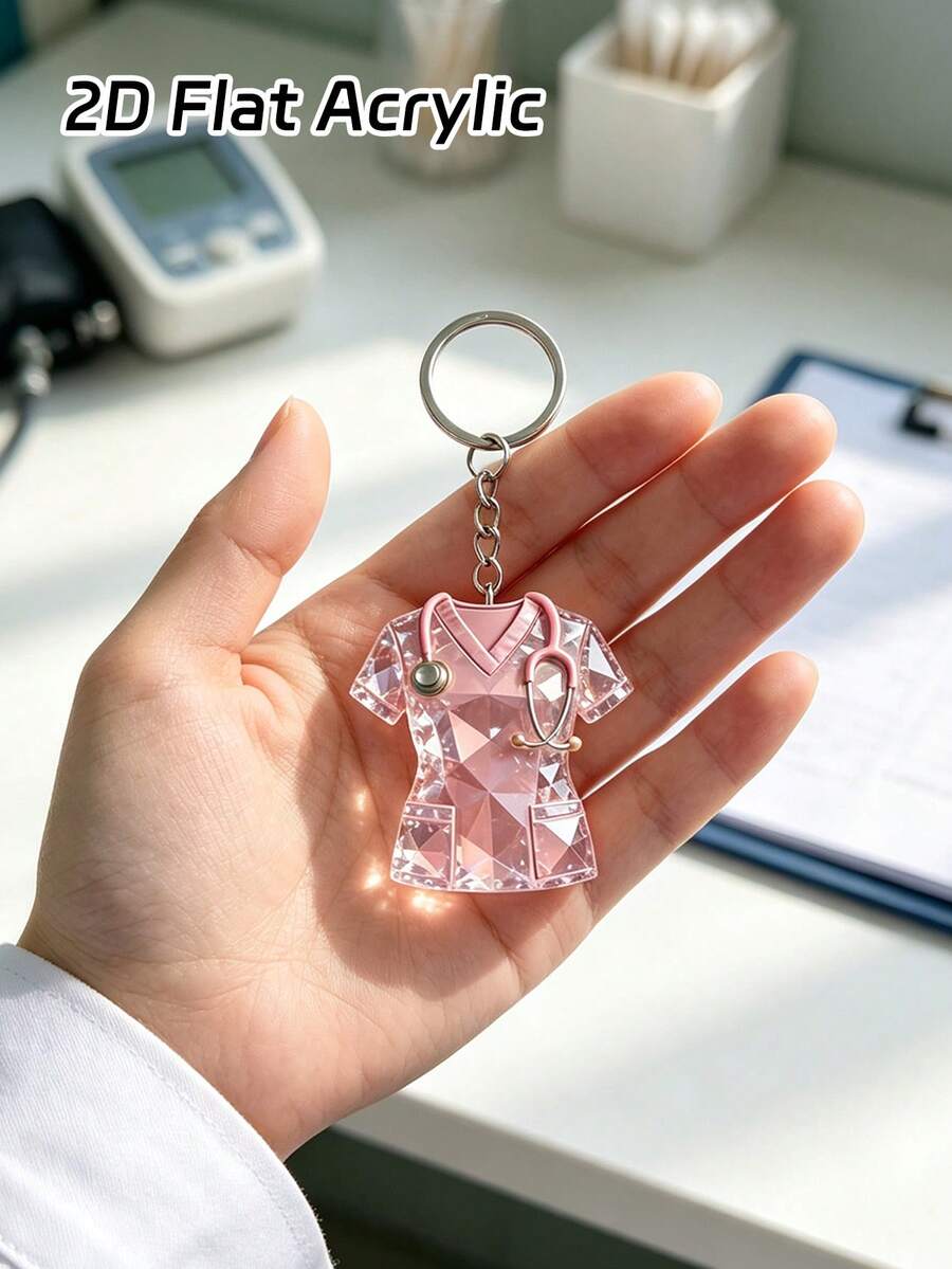Nurse Appreciation Acrylic Keychain Charm