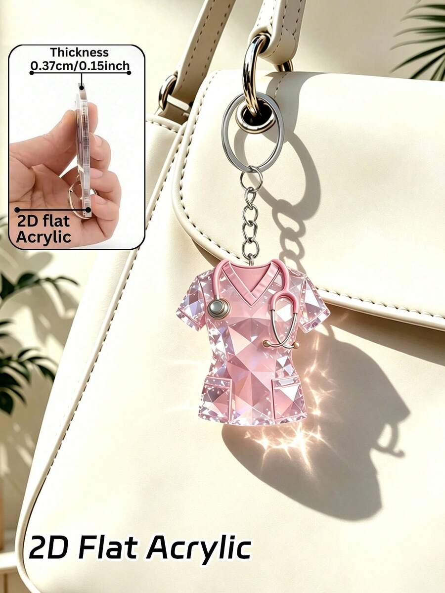 Nurse Appreciation Acrylic Keychain Charm