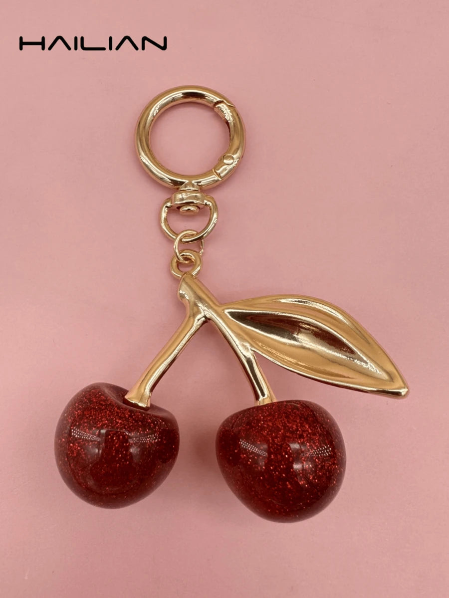 Cherry Duo Gift Box Keychain Set