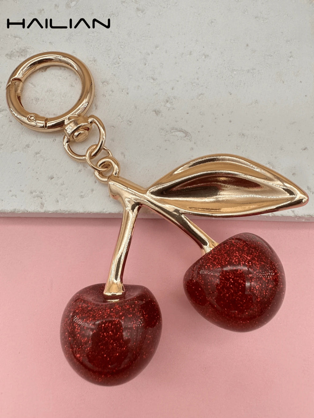 Cherry Duo Gift Box Keychain Set
