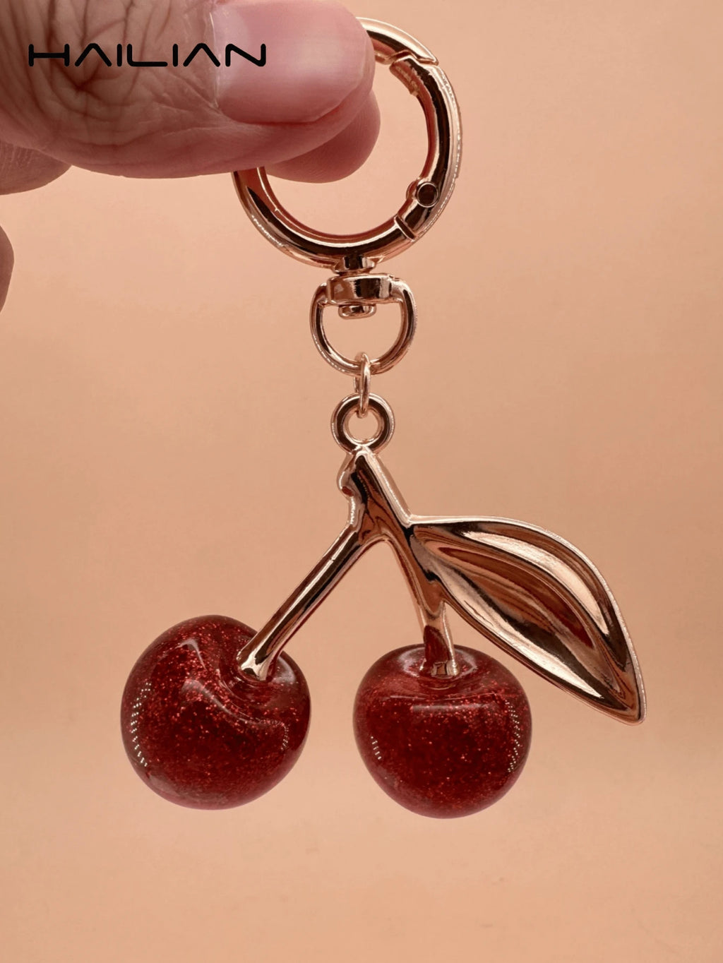 Cherry Duo Gift Box Keychain Set
