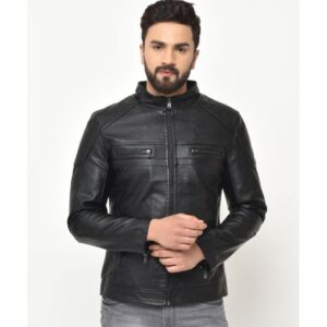 Campus Sutra Black Casual Jacket in alzoolstyle